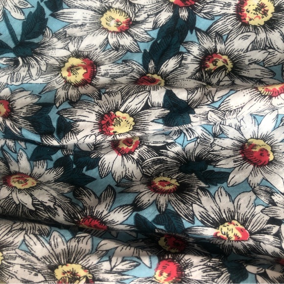 FLORAL DAISY SKIRT RUFFLE RUCHE SKIRT - Picture 8 of 16